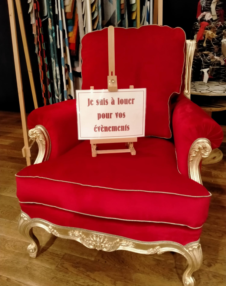 Location Fauteuil Père Noël